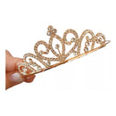 Corona Diadema Tiara De Reina Para Niñas Y Mujer Plateado