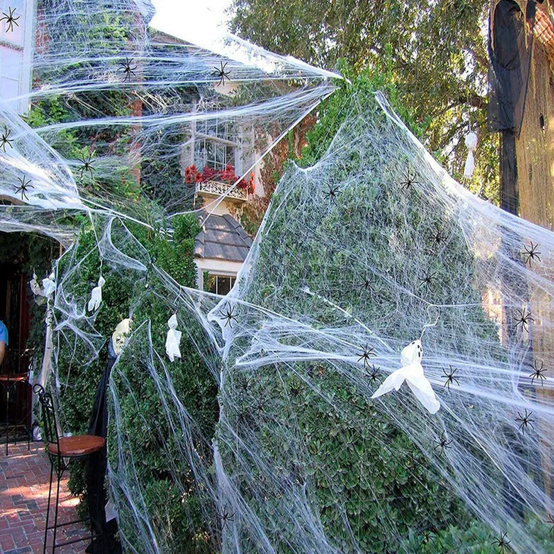 Telaraña Halloween Decoración Tela De Araña Adorno