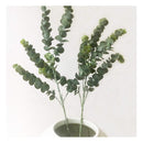 Flor Eucalipto Artificial, Vara Frondosa Larga Y Grande 88cm