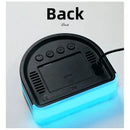 Reloj Led Con Fecha Temperatura Y Ajuste Automático Negro