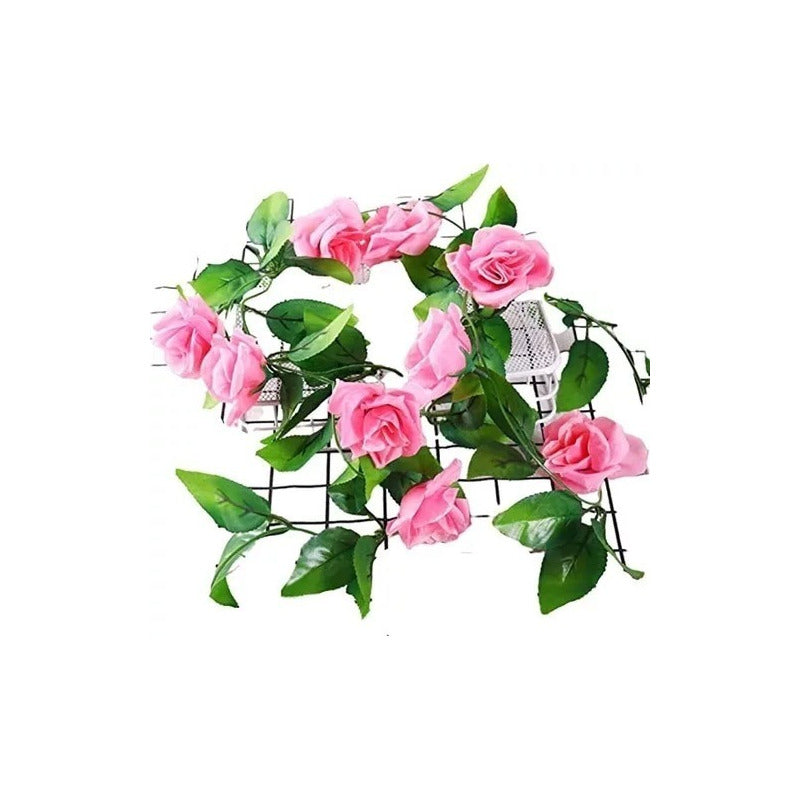 Enredaderas De Rosas Artificiales, Rosas Decoracion