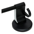 Colgador Para Puerta Toalla Cocina Baño Acero Baño-cocina Color Negro