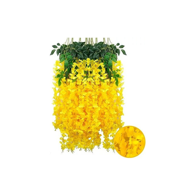 Pack De 12 Colgantes De Flores Artificiales Guirnaldas