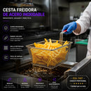 Canastilla Freidora Theck Acero Inoxidable 25x20x14cm