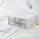 Caja Organizadora De Escritorio Con Cajones Para Papelería