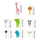 Pack 8 Palitos De Fruta Surtidos Monitos Muñecos Comidas Colores