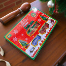 Tren Navideño Eléctrico 17 Piezas Con Rieles Merry Christmas