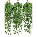 Pack 2 Colgantes Verdes Enredaderas Artificiales 10 Ramos  Verde
