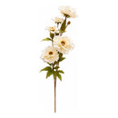 Vara De Peonia Grande Amapola Artificial Ecodeco Decoracion Beige