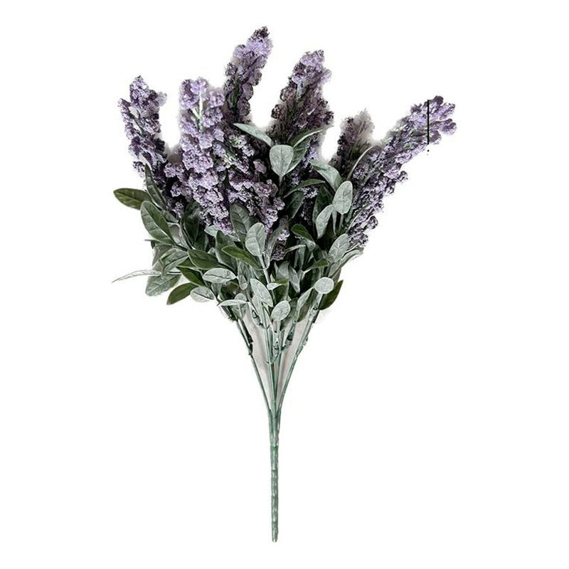 Flores Artificiales Lavanda Anticaida Lavanda 3d Artificial