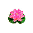 Flor De Loto Artificiales Loto Lirio Cojín Flotante