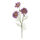 Flor Crisantemo Margarita Manzanilla Artificial Vara Tallo