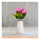 Ramo Rosas Peonias Flores Artificiales Decoración