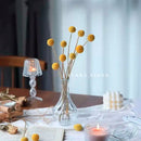 Flores Secas De Craspedia, Bolas De Oro Bolas Doradas Boho Amarillo