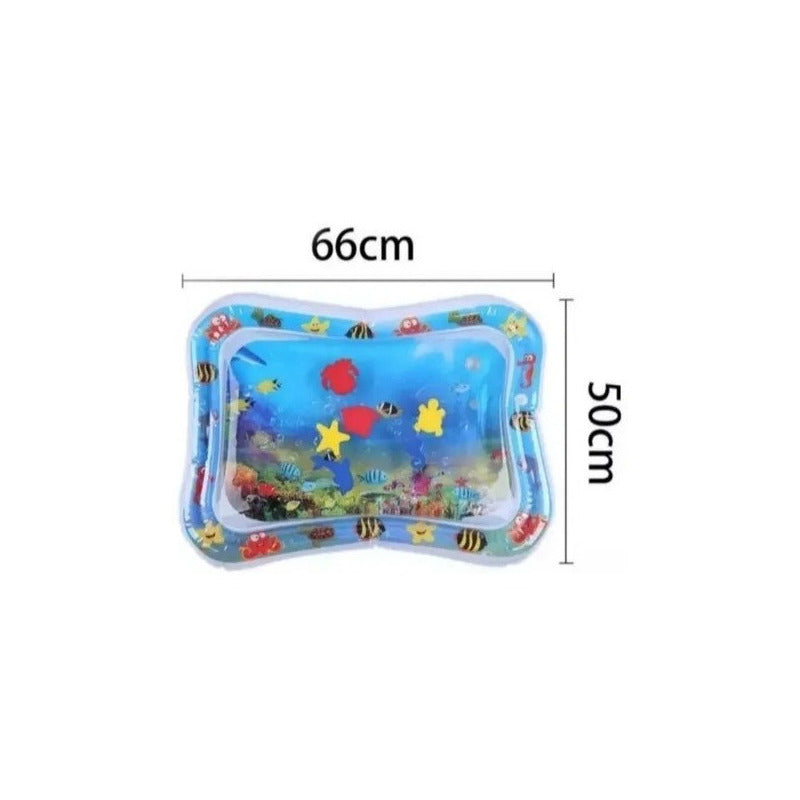 Alfombra De Agua Inflable Sensorial Para Bebe Cojin