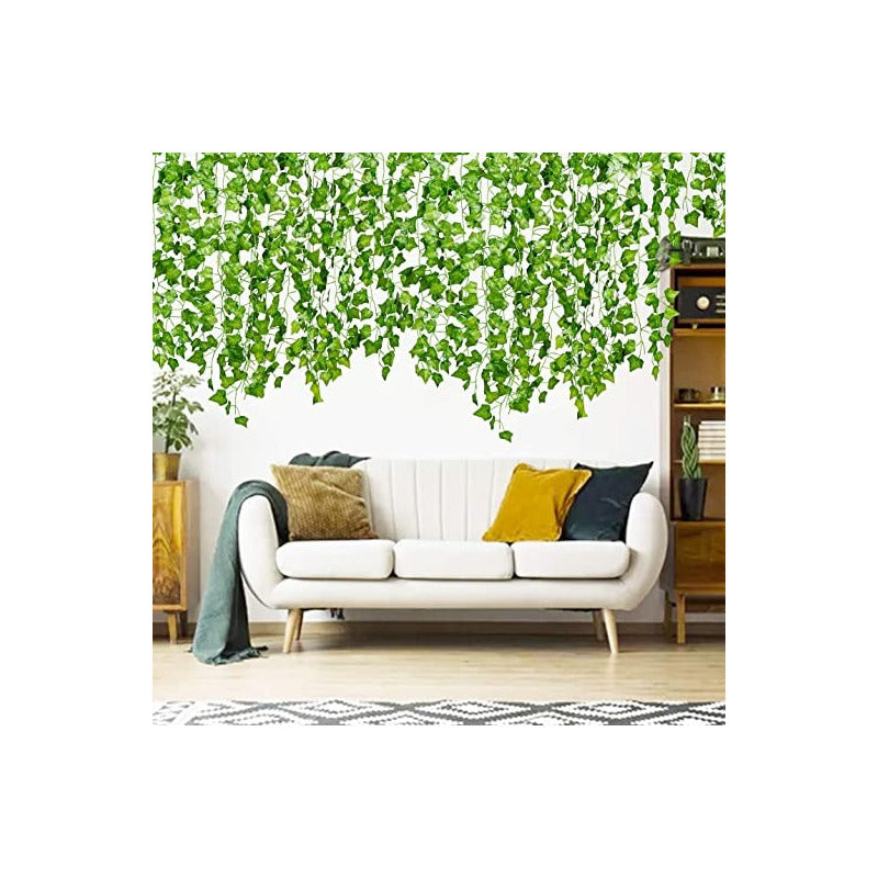 Planta Artificial Enredadera Tiras De 210cm Decoración