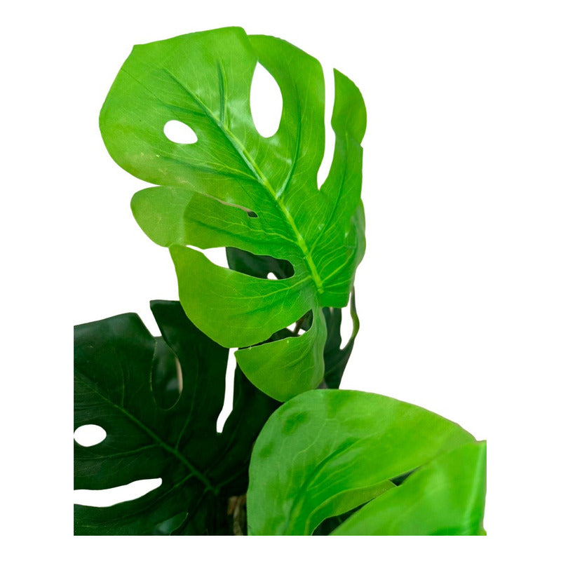 Plantas Artificiales Monstera Decoración Hogar