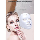 Máscara Facial Led 7 Colores Terapia Lumínica Rejuvenecedora