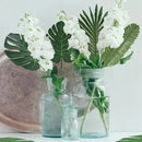 Pack 10 Hojas De Palmera Y Mosntera Artificial Decoracion Verde
