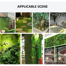 Musgo Artificial Degradado Verde Intenso De 1mt X 1mt Decoración Jardines Verticales Terrarios Cuadros Vegetales Paisajismo Interior Diseño Biofílico Manualidades Premium