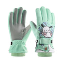 Guantes Deportivos Térmicos Polar Para Niños Nieve Invierno