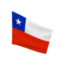 Bandera Chilena 90x60 Cm Chile Fiestas Patrias  Blanca