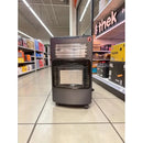 Estufa Dual Gas Glp + Eléctrica 4200w Alta Potencia Para Hog Negro