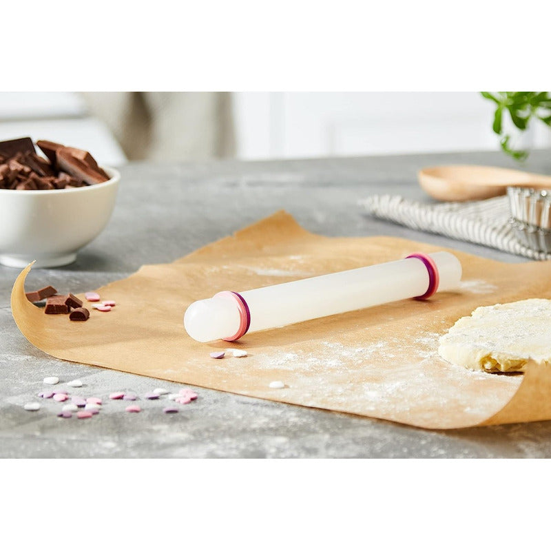 1 Uslero Rodillo Fondant Rodillo Para Fondant 22cm Uslero Para Fondant Usleros Reposteria Rodillo Fondant Rodillo De Plástico Pasteleriacl
