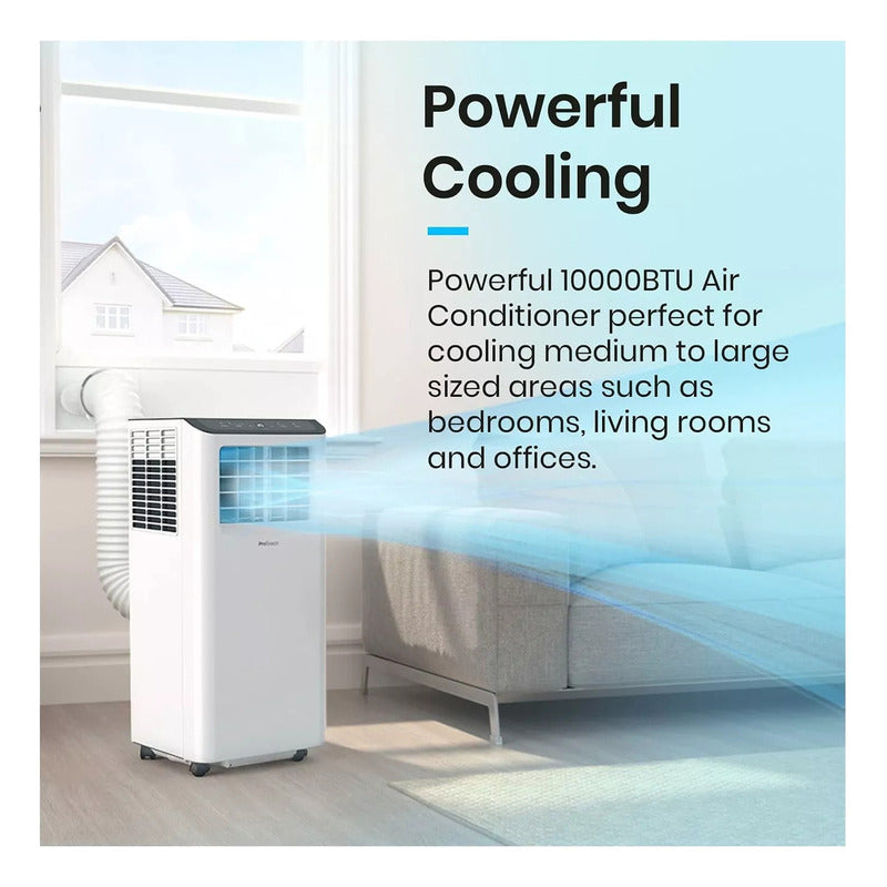 Aire Acondicionado Portatil Digital  7000btu Kit Tubo