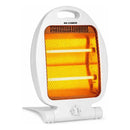 Calefactor Eléctrico Portátil 2 Tubos 800w Quartz Blanco