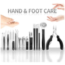 Set Profesional Manicure Pedicure 11 Piezas Estuche Negro
