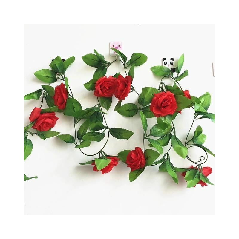 Enredaderas De Rosas Artificiales, Rosas Decoracion