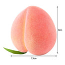 Pack 5 Duraznos Damascos Artificiales Fruta Sintética Durazno