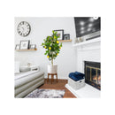 Limonero Limon Planta Artificial Arbol Decoracion Interior Verde Oscuro
