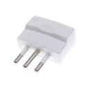 Adaptador Enchufe 10/16 Amper 250v Blanco
