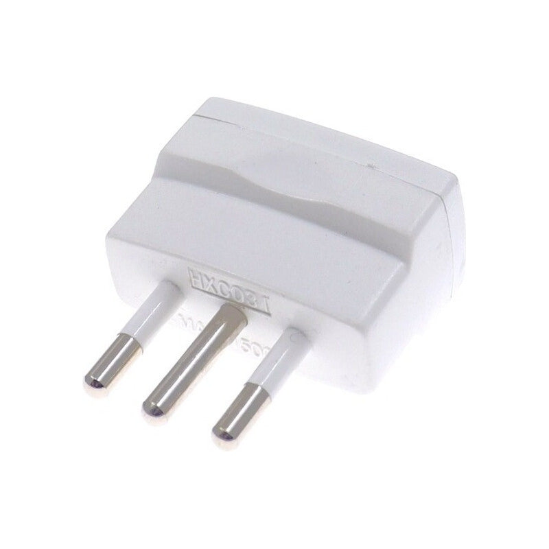 Adaptador Enchufe 10/16 Amper 250v Blanco