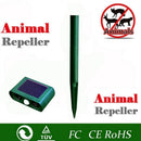 Repelente Ultrasónico De Animales Solar Repelente De Jardín Unico