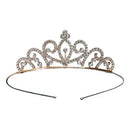 Corona Diadema Tiara De Reina Para Niñas Y Mujer Plateado
