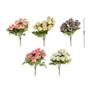Pack Ramo De Rosas Artificiales Para Decoraciones