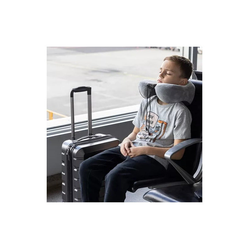 Cojin Cuello Viaje Cervical Almohada Para Auto Oficina Viaje