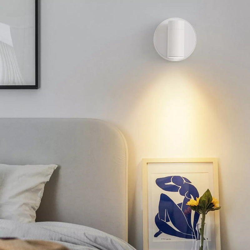 X2 Lámpara De Pared Para Dormitorio, Foco Magnético, 3 Modos