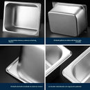 X3 Contenedor Cambro Deposito Gastronómico 17.5x16.5x9 1*6