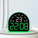 Reloj De Mesa Theck Thk-5522-1 Color Negro
