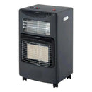 Estufa Dual Gas Glp + Eléctrica 4200w Alta Potencia Para Hog Negro