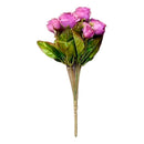 Ramo Rosas Peonias Flores Artificiales Decoración