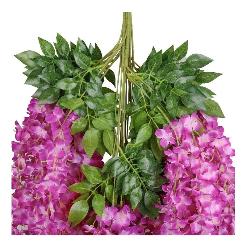 Pack De 12 Colgantes De Flores Artificiales Guirnaldas