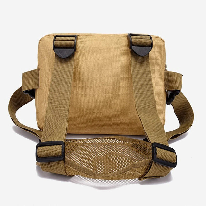 Bolsa Táctica De Pecho Chaleco Ajustable Funcional