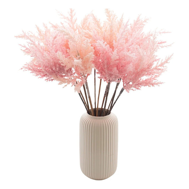 Rama Pampas Grass Spray Astilbe Emivery Artificial Esponjosa