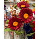 Margaritas Flores Artificiales Ramo De Flores  Vino