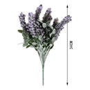 Flores Artificiales Lavanda Anticaida Lavanda 3d Artificial